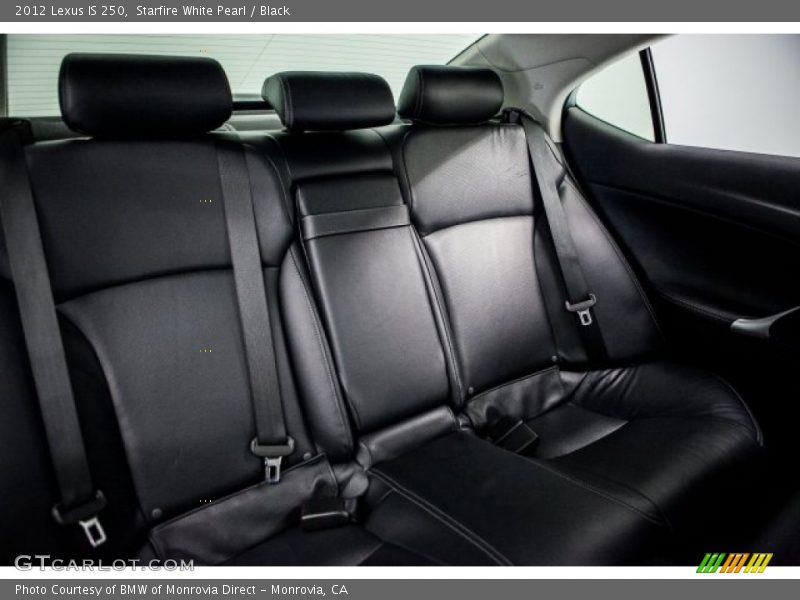 Starfire White Pearl / Black 2012 Lexus IS 250