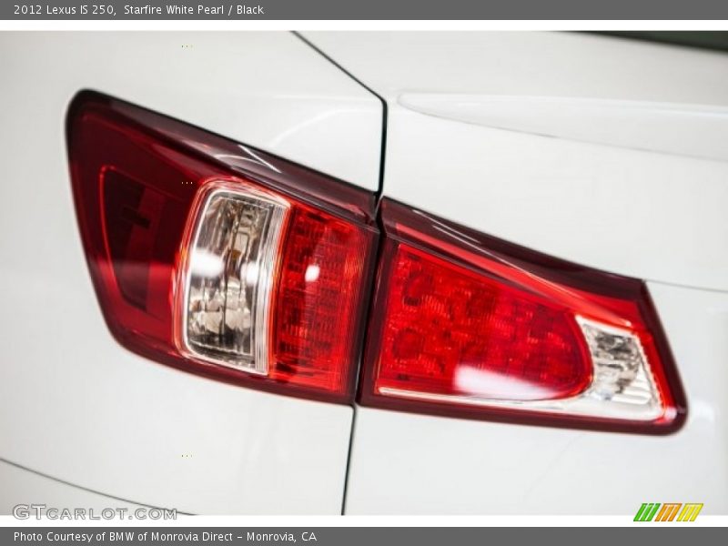 Starfire White Pearl / Black 2012 Lexus IS 250