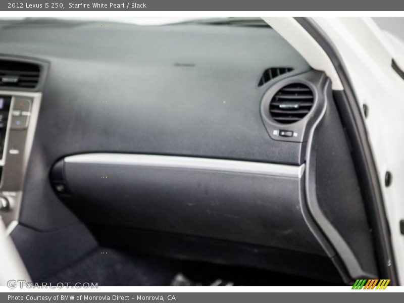 Starfire White Pearl / Black 2012 Lexus IS 250