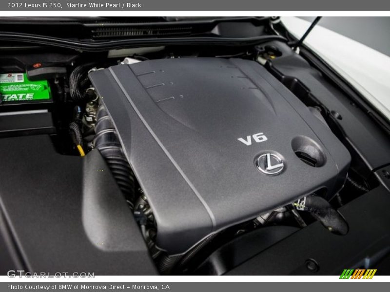 Starfire White Pearl / Black 2012 Lexus IS 250