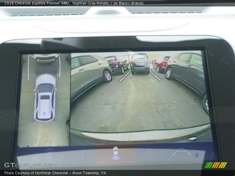 Nightfall Gray Metallic / Jet Black/­Brandy 2018 Chevrolet Equinox Premier AWD