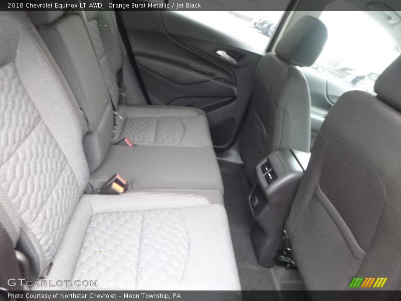 Orange Burst Metallic / Jet Black 2018 Chevrolet Equinox LT AWD