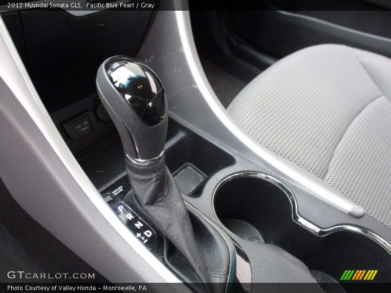 Pacific Blue Pearl / Gray 2012 Hyundai Sonata GLS