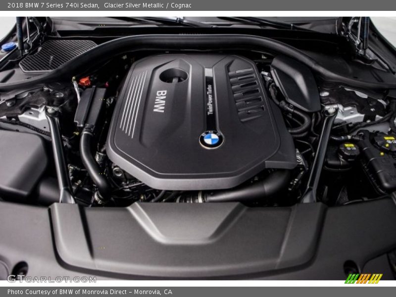  2018 7 Series 740i Sedan Engine - 3.0 Liter TwinPower Turbocharged DOHC 24-Valve VVT Inline 6 Cylinder