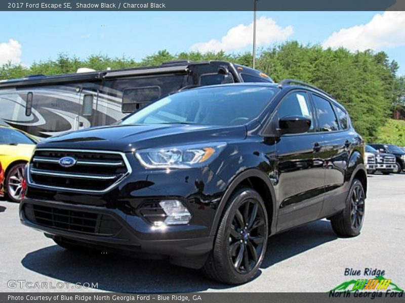 Shadow Black / Charcoal Black 2017 Ford Escape SE