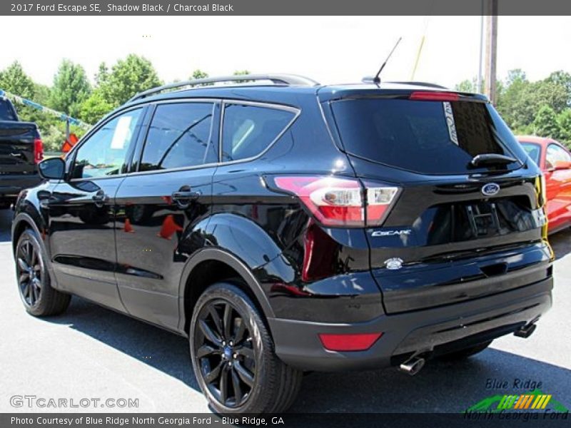 Shadow Black / Charcoal Black 2017 Ford Escape SE