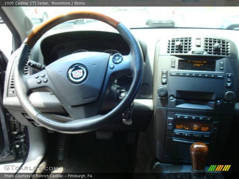 Moonstone / Ebony 2005 Cadillac CTS Sedan