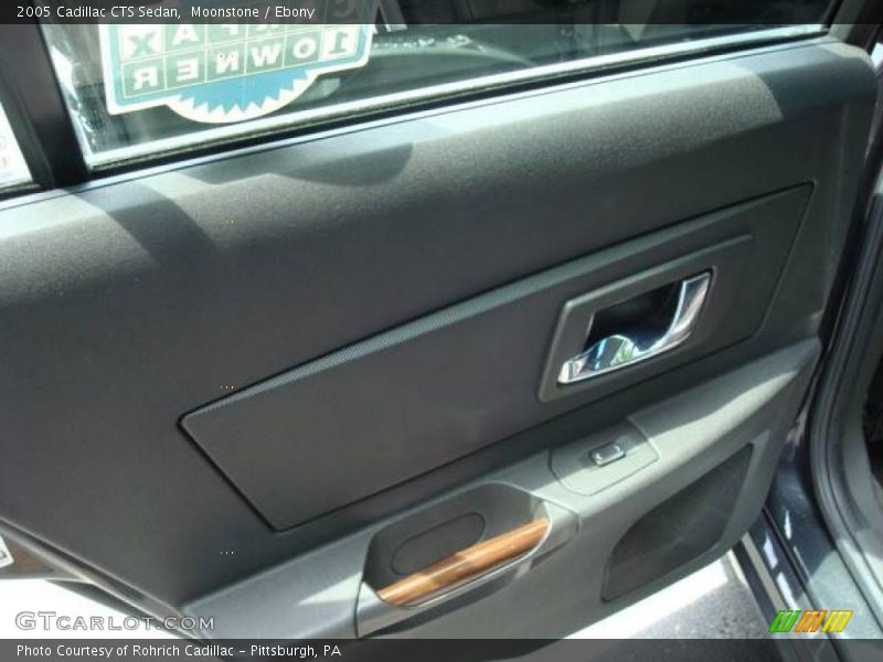 Moonstone / Ebony 2005 Cadillac CTS Sedan