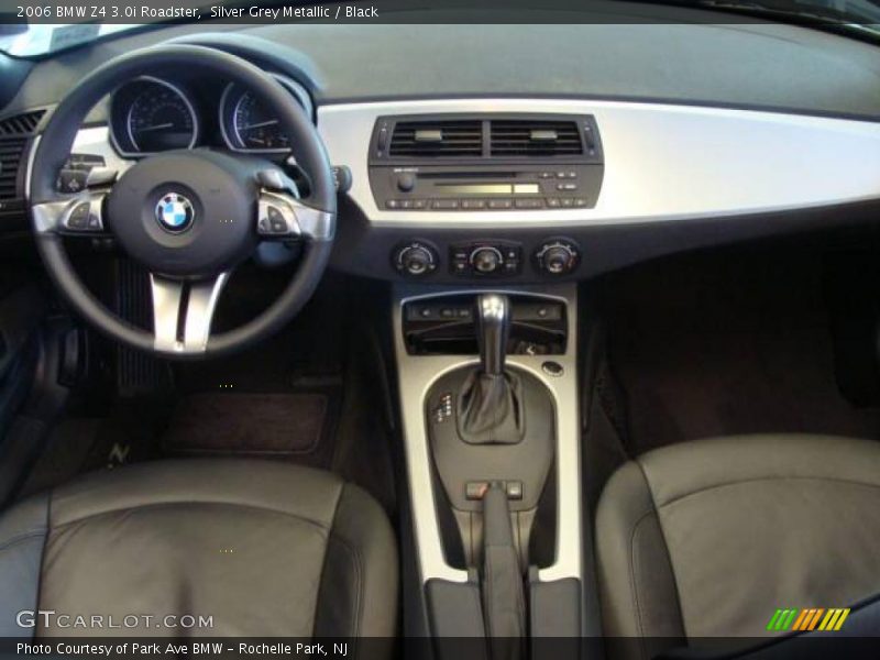 Silver Grey Metallic / Black 2006 BMW Z4 3.0i Roadster