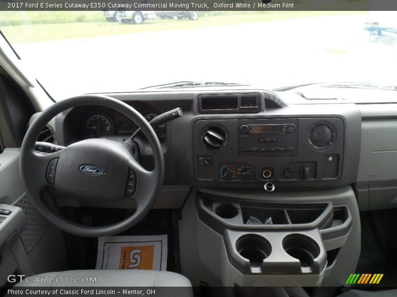 Oxford White / Medium Flint 2017 Ford E Series Cutaway E350 Cutaway Commercial Moving Truck