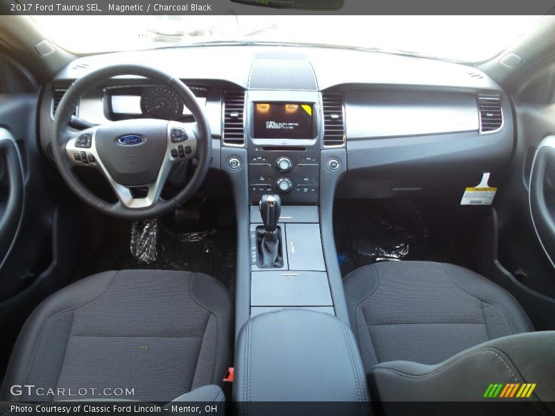 Magnetic / Charcoal Black 2017 Ford Taurus SEL