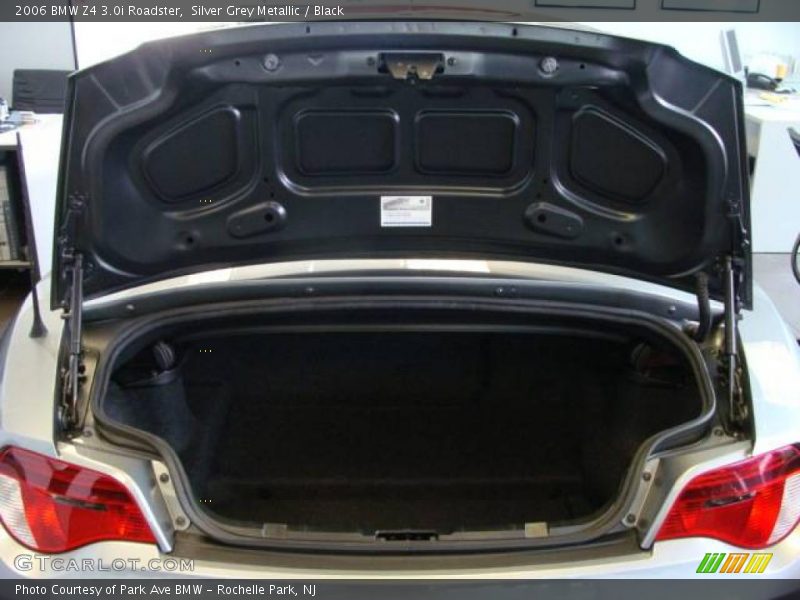 Silver Grey Metallic / Black 2006 BMW Z4 3.0i Roadster