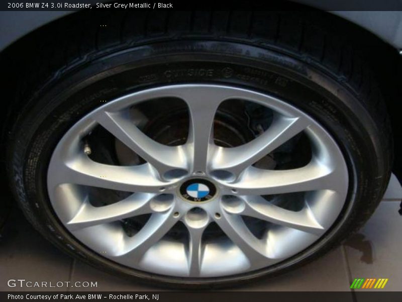 Silver Grey Metallic / Black 2006 BMW Z4 3.0i Roadster
