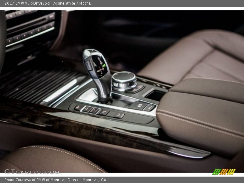 Alpine White / Mocha 2017 BMW X5 xDrive35d