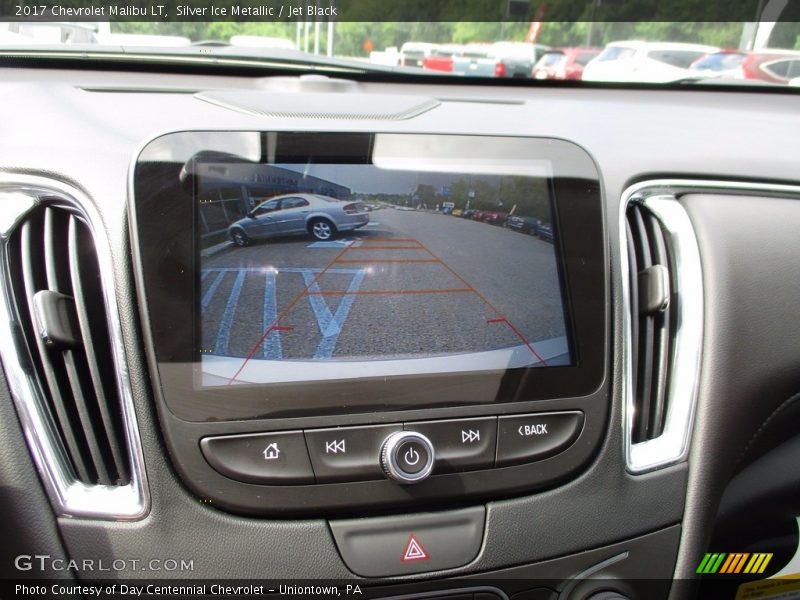 Silver Ice Metallic / Jet Black 2017 Chevrolet Malibu LT