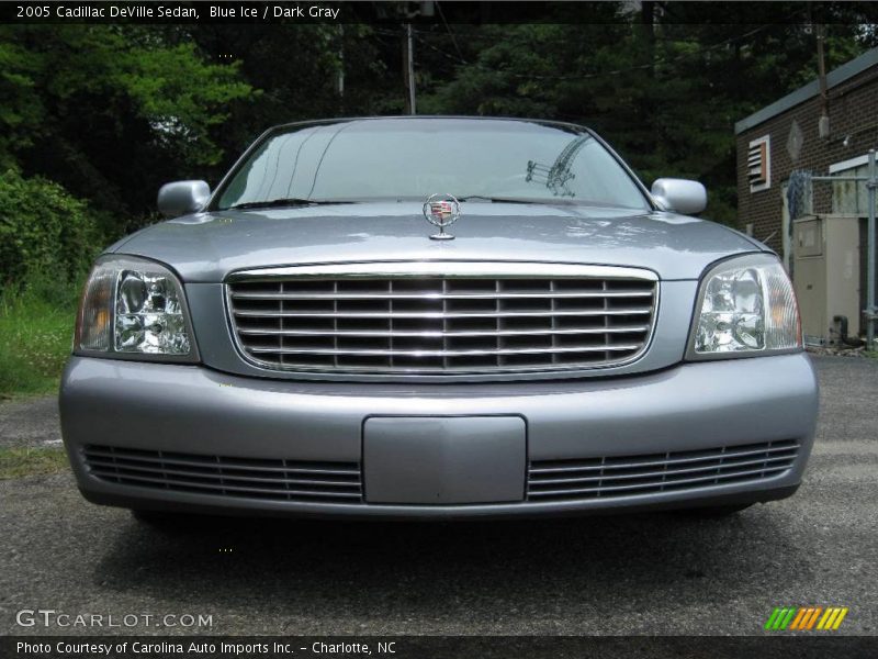 Blue Ice / Dark Gray 2005 Cadillac DeVille Sedan