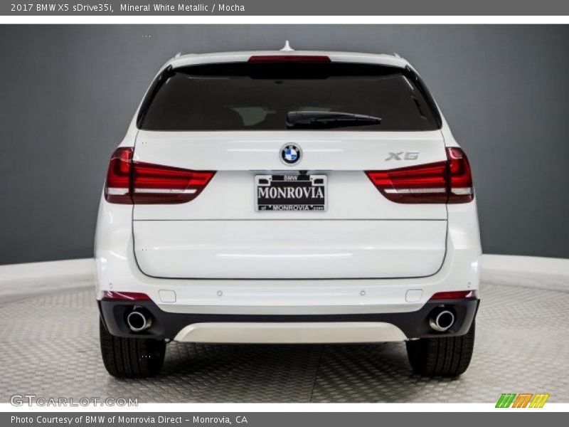 Mineral White Metallic / Mocha 2017 BMW X5 sDrive35i