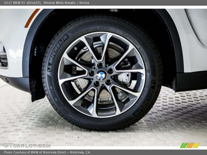 Mineral White Metallic / Mocha 2017 BMW X5 sDrive35i