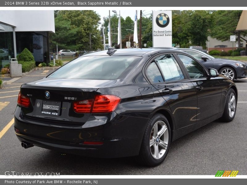 Black Sapphire Metallic / Black 2014 BMW 3 Series 328i xDrive Sedan