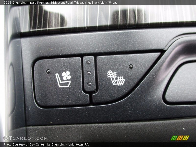 Controls of 2018 Impala Premier