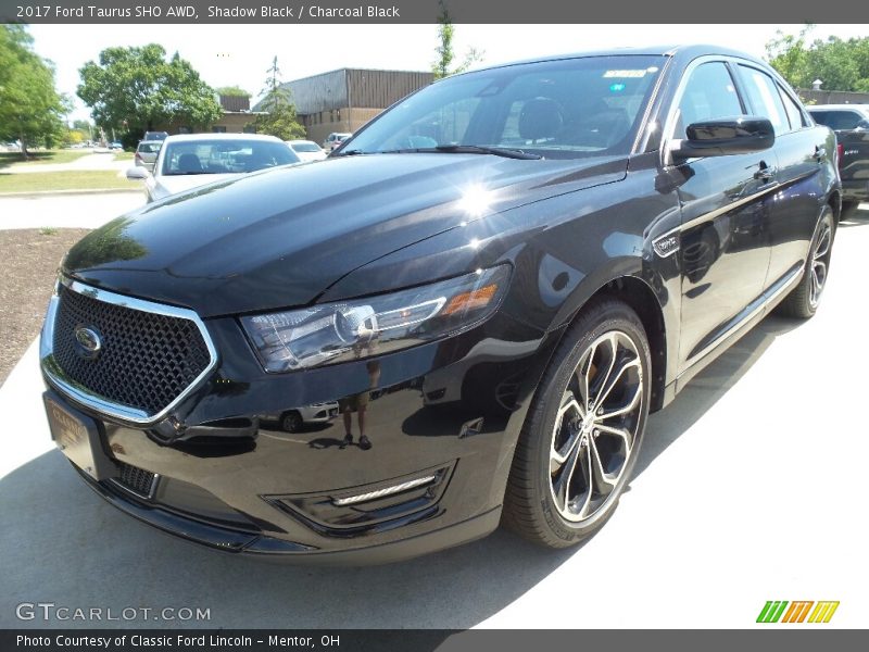 Shadow Black / Charcoal Black 2017 Ford Taurus SHO AWD