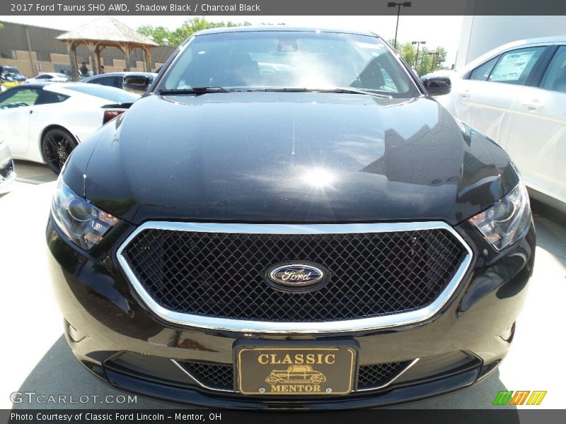 Shadow Black / Charcoal Black 2017 Ford Taurus SHO AWD