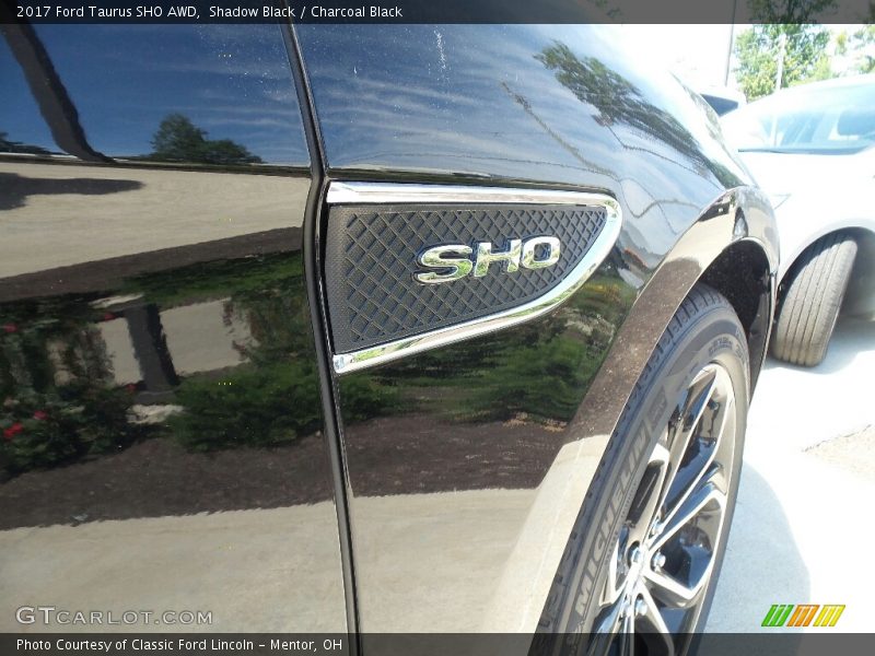 Shadow Black / Charcoal Black 2017 Ford Taurus SHO AWD