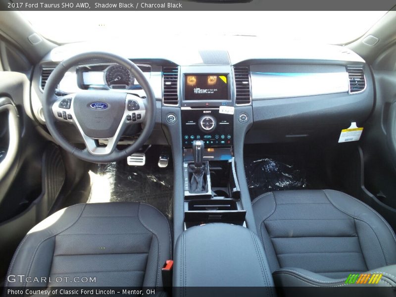 Shadow Black / Charcoal Black 2017 Ford Taurus SHO AWD
