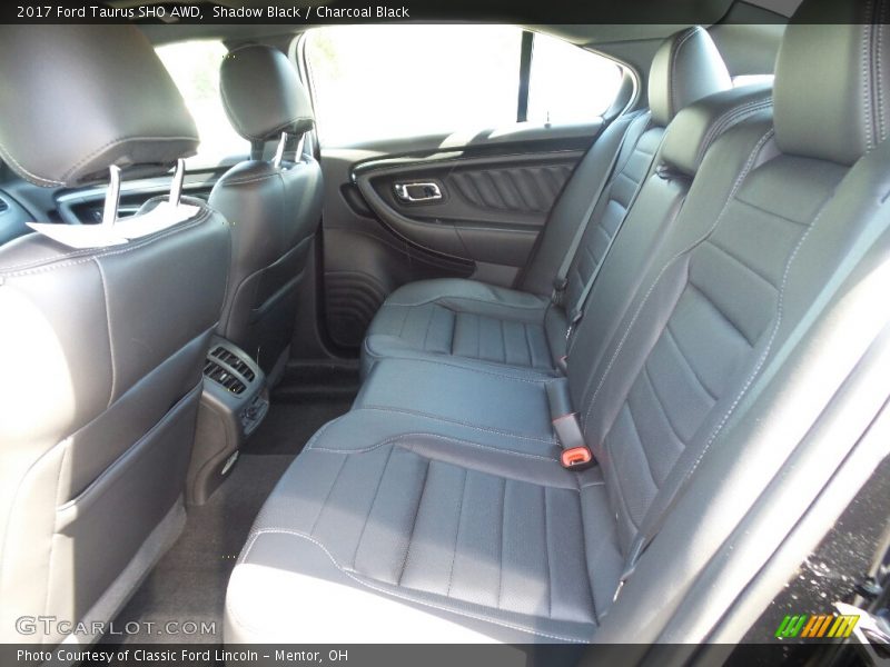 Rear Seat of 2017 Taurus SHO AWD