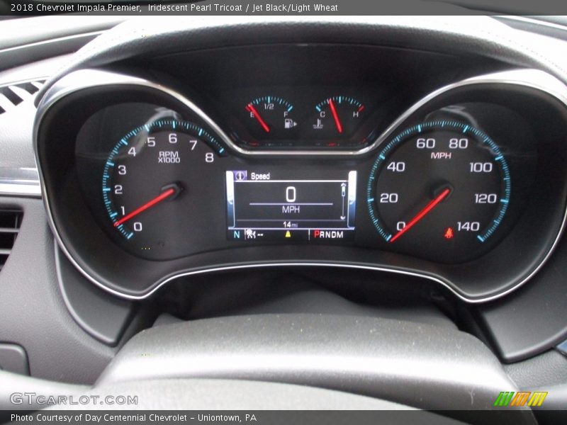  2018 Impala Premier Premier Gauges