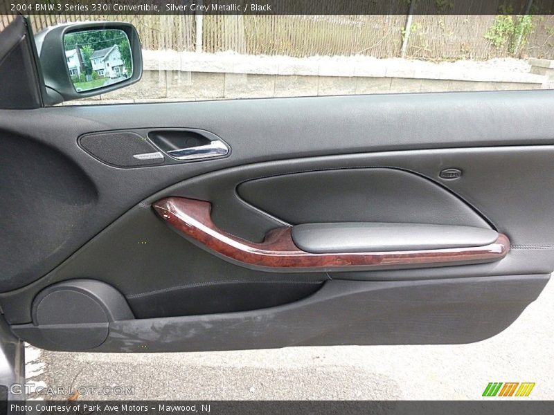 Silver Grey Metallic / Black 2004 BMW 3 Series 330i Convertible