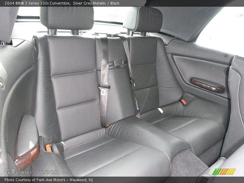 Silver Grey Metallic / Black 2004 BMW 3 Series 330i Convertible