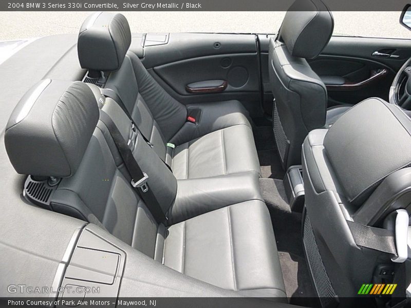 Silver Grey Metallic / Black 2004 BMW 3 Series 330i Convertible