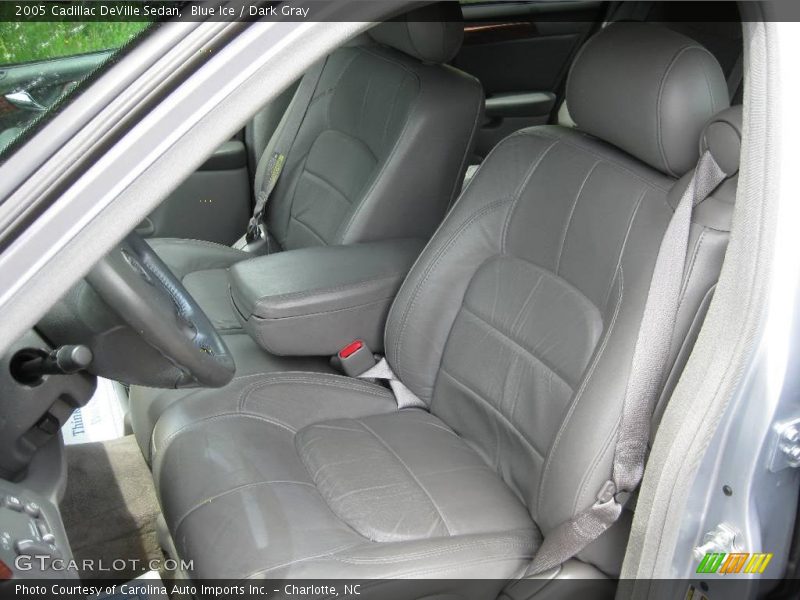 Blue Ice / Dark Gray 2005 Cadillac DeVille Sedan