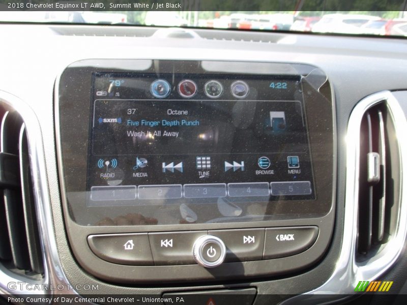 Summit White / Jet Black 2018 Chevrolet Equinox LT AWD