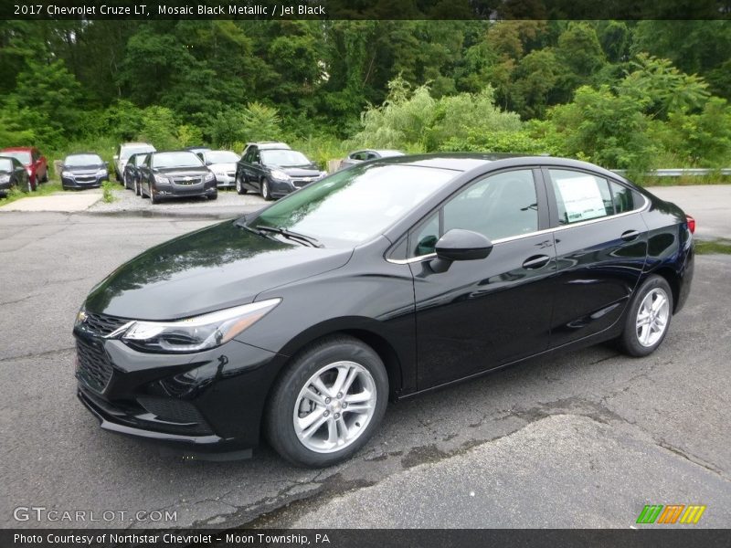 Mosaic Black Metallic / Jet Black 2017 Chevrolet Cruze LT