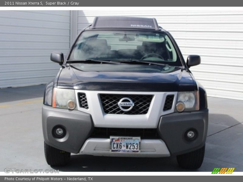 Super Black / Gray 2011 Nissan Xterra S