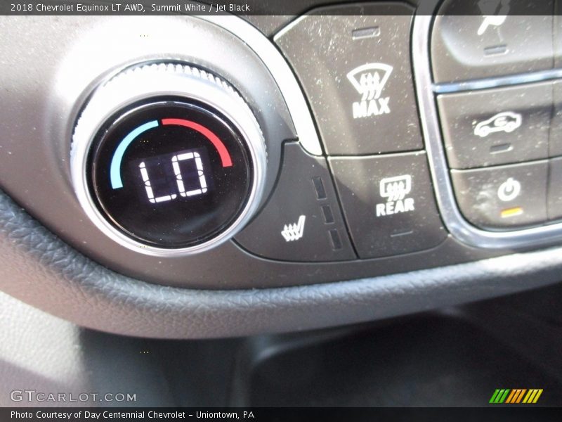 Summit White / Jet Black 2018 Chevrolet Equinox LT AWD