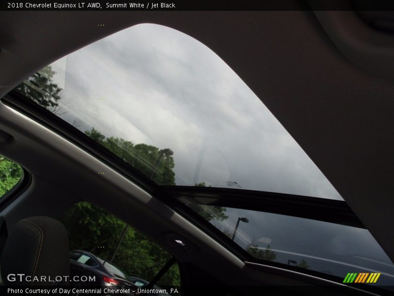 Summit White / Jet Black 2018 Chevrolet Equinox LT AWD
