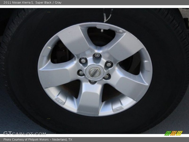 Super Black / Gray 2011 Nissan Xterra S
