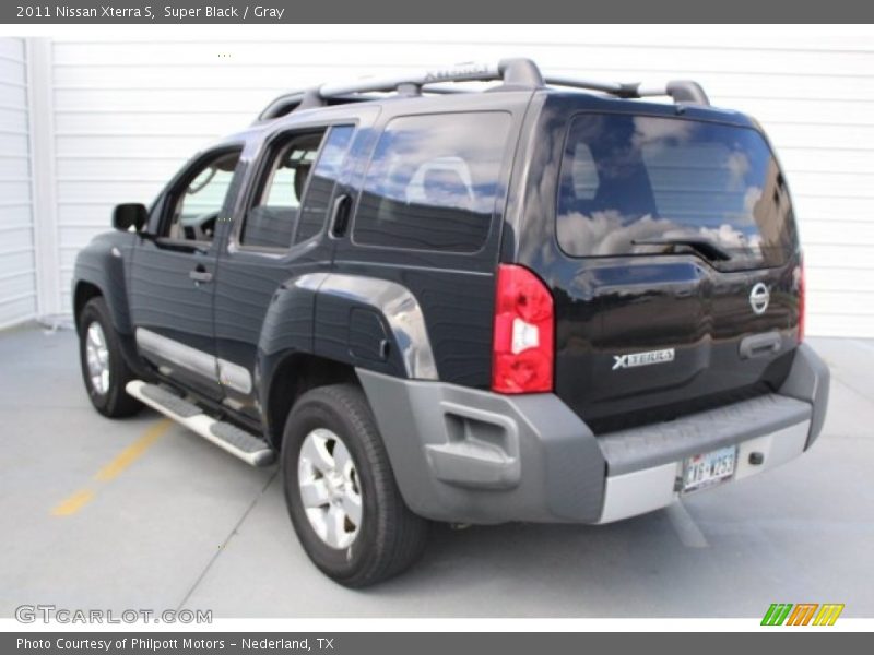 Super Black / Gray 2011 Nissan Xterra S