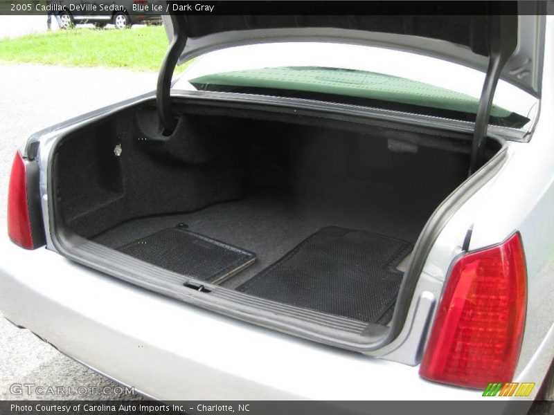 Blue Ice / Dark Gray 2005 Cadillac DeVille Sedan