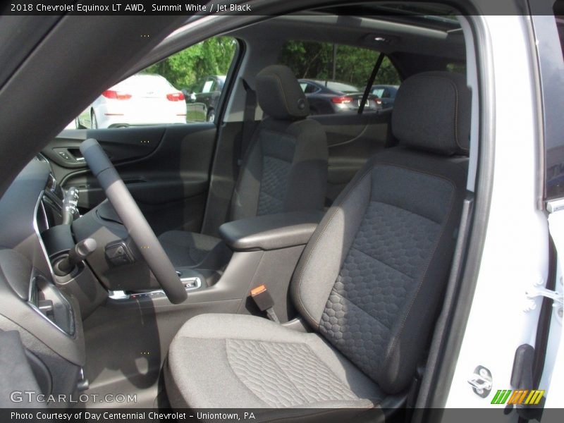 Summit White / Jet Black 2018 Chevrolet Equinox LT AWD