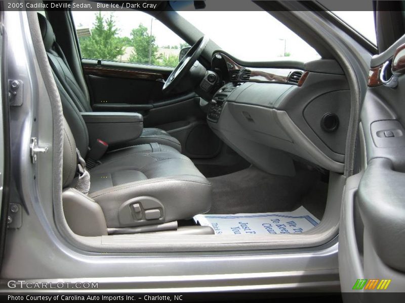 Blue Ice / Dark Gray 2005 Cadillac DeVille Sedan