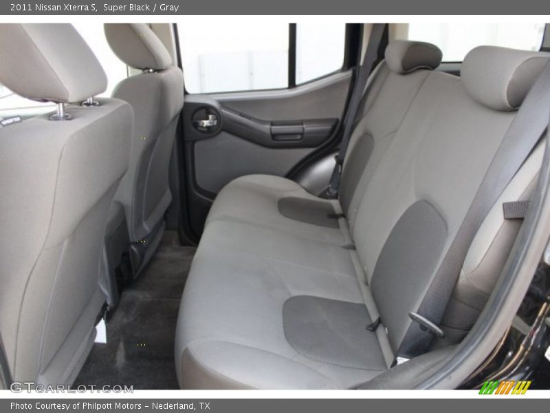 Super Black / Gray 2011 Nissan Xterra S