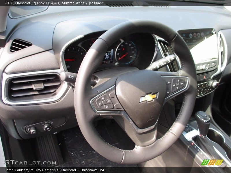 Summit White / Jet Black 2018 Chevrolet Equinox LT AWD