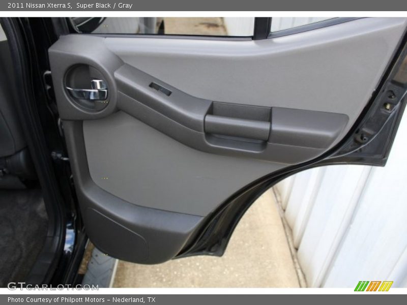 Super Black / Gray 2011 Nissan Xterra S