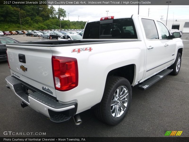 Iridescent Pearl Tricoat / High Country Saddle 2017 Chevrolet Silverado 1500 High Country Crew Cab 4x4