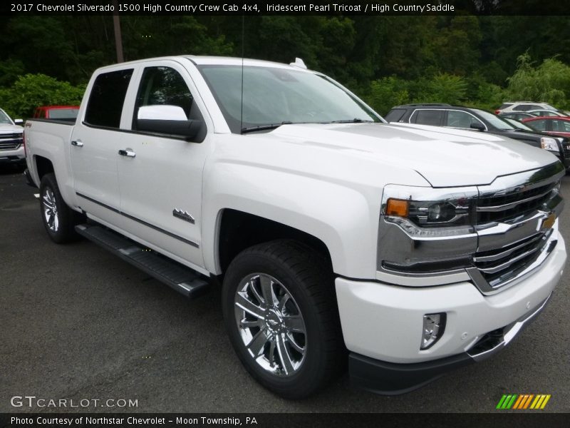 Iridescent Pearl Tricoat / High Country Saddle 2017 Chevrolet Silverado 1500 High Country Crew Cab 4x4