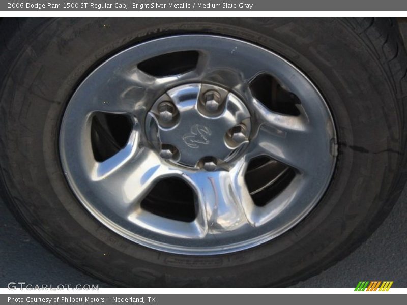 Bright Silver Metallic / Medium Slate Gray 2006 Dodge Ram 1500 ST Regular Cab